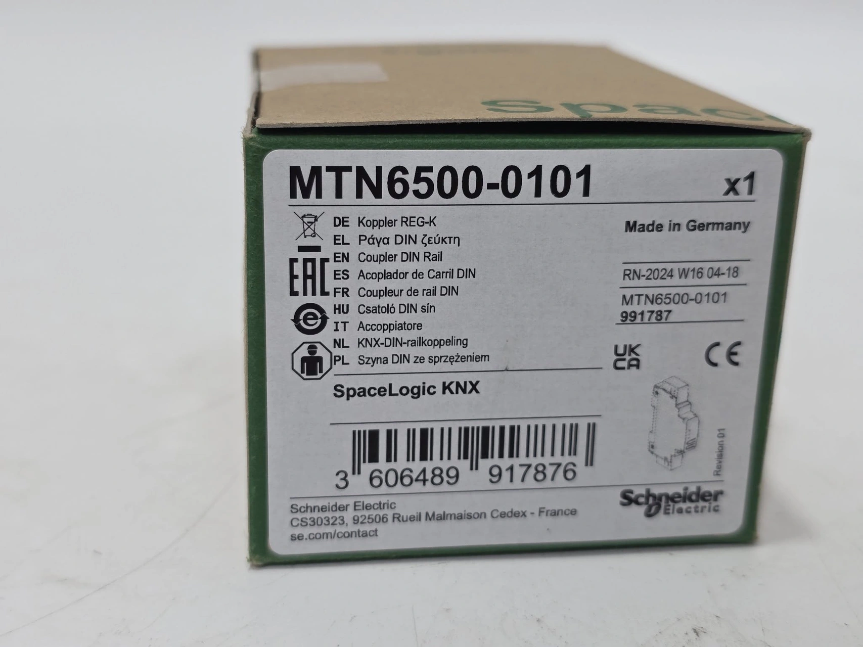Schneider Mtn6500-0101 Knx Coupler Hat Birleştirici