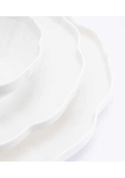Maxx Doria Pure Hexa 12 Kişilik 58 Parça Yemek Takımı Pa2108 Beyaz