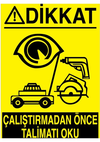 Kullanmasını Bilmediğin... Uyarı Tabelası - 20x30 Foreks - M21