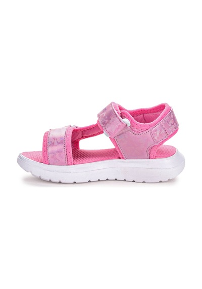 Kiko Kids 333 Hologram Cırtlı Kız Çocuk Sandalet Ayakkabı Pembe