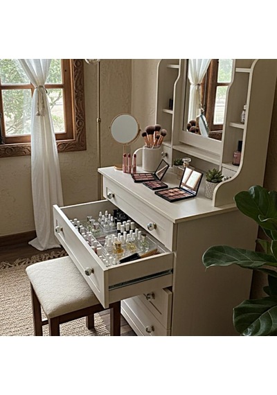 Ayrex Modüler Organizer Set Çekmece İçi Dolap İçi Düzenleyici Organizer Kristal 6'li Set Genel