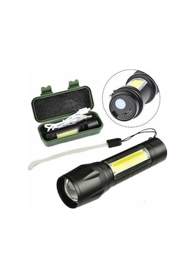 Led - 769 - Lamba El Feneri Küçük Tnabilir Usb Şarjlı Acil - Ilkestor - Durum Lambası