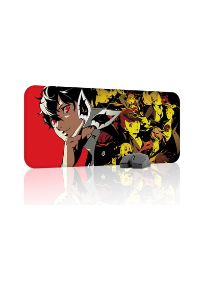 Persona 5 Kaymaz Dikişli Kauçuk Oyuncu Mousepad V1 - 70x30 Xl Gaming Mouse Pad Fare Altlığı
