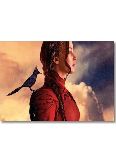 Cakasepetim The Hunger Games Ahşap Mdf Tablo