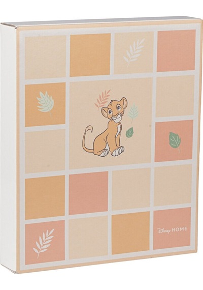 Özdilek Lion King Simba Disney Lisans Baskılı Bambu Yenidoğan Bebek Pelerini 80x80 433311 Krem