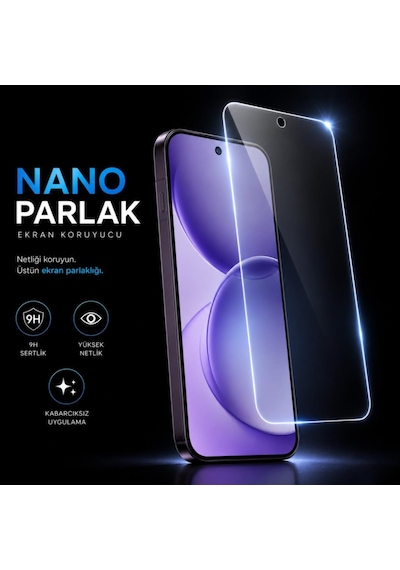 Oppo Reno16 Pro 5g Ekran Koruyucu 9h Nano Şeffaf Cph2863