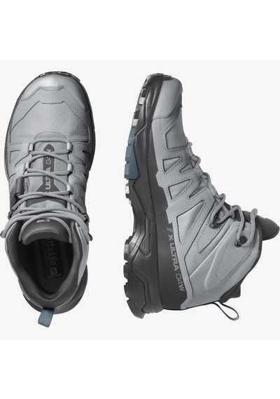 Salomon 416249 X Ultra 4 Mid GTX W Quarry/Black/Legion Blue Kadın