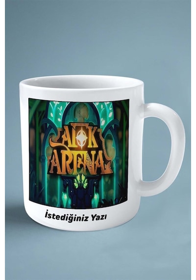 Afk Journey Arena Mobil Oyun Baskılı Kupa Bardak Çift Taraflı Baskı Kişiye Özel Model 9 Çok Renkli