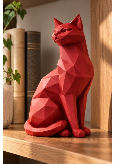 Asil Kedi Figürlü Dekoratif Biblo 30308427