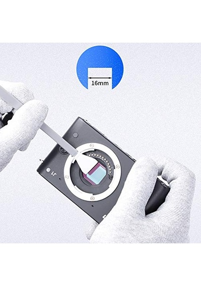 Dslr Kamera Temizleme Seti, 12 Temizleme Çubuğu + 15 Ml Sensör Temizleyici, Aps-c Dijital Kameralar Temizliği İçin