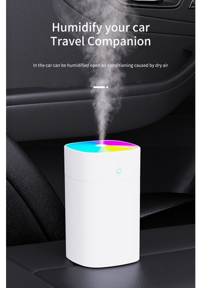 Eco H2o Humidifier 400 Ml Ulrasonik Hava Nemlendirici Buhar Makinesi Ve Aroma Difüzörü