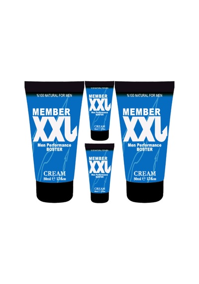 Member Xxlcream 50 Ml 4 Adet Erkeklere Özel Günlük Bakım Özel Kremi