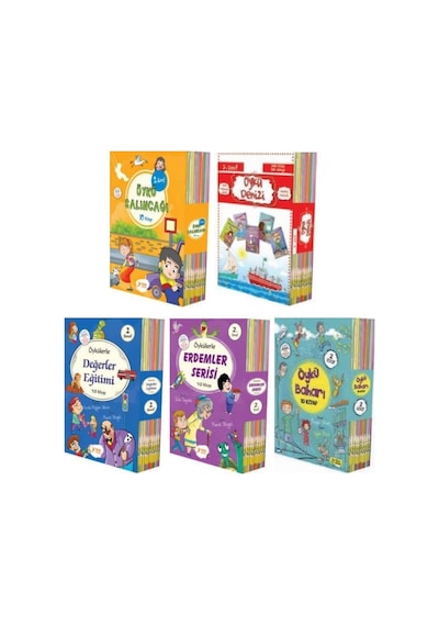 Yuva 2. Sınıf Hikaye Seti 5 Kutu 50 Kitap