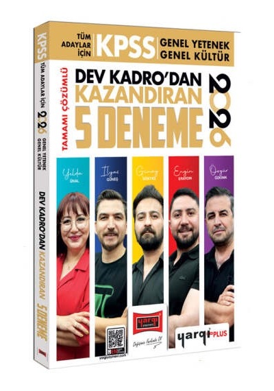 Yargı 2026 Kpss Tüm Adaylar İçin Tamamı Çözümlü Dev Kadrodan Kazandıran 5 Deneme
