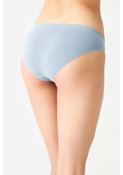 Los Ojos Mavi Seamless Klasik Külot Classic Mavi