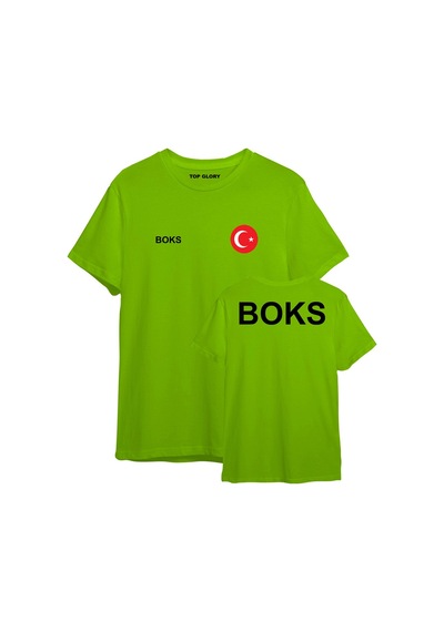 Top Glory Boks Baskılı T-shirt Boks Tişörtü