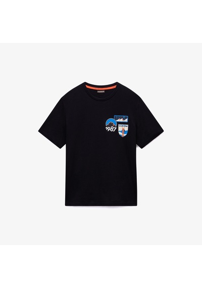 Napapijri S-montepiana Erkek Siyah T-shirt Np0a88sv9411 Siyah