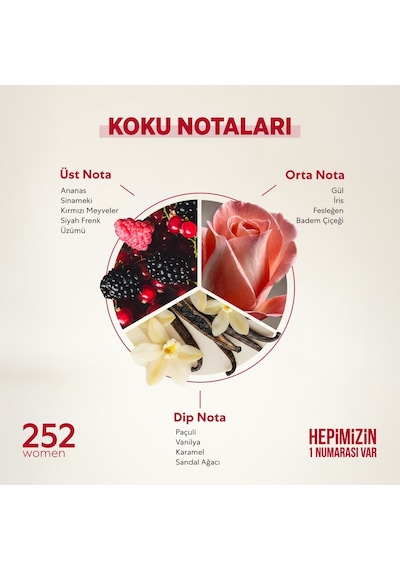 Bargello 252 Kadın Parfüm EDP 50 ML