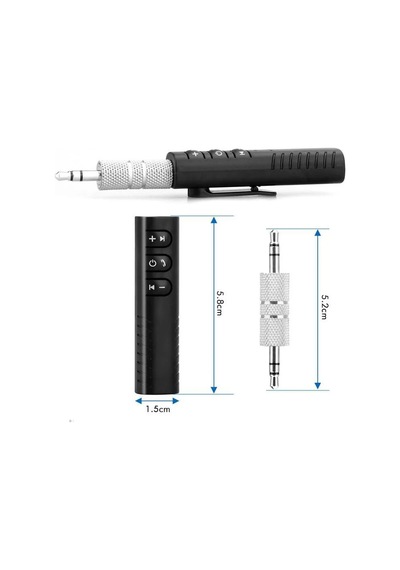 Kablosuz Aux Araç Kiti Bluetooth 5.0 Alıcı Adaptörü 3.5mm Jack