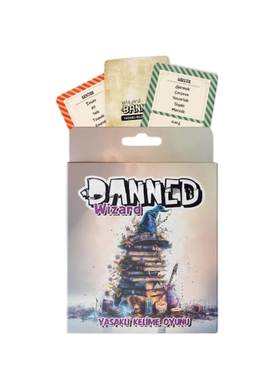 Eğitici Analitik Düşünme Arkadaş Eğlenceli Fantastik Tema Yasaklı Kelime Oyunu-banned Wizard 45 Kart