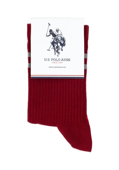 U.S. Polo Assn. U.s. Polo Assn. Kadın Çorap 50318014-vr104 Koyu Frambuaz/dark Raspberry