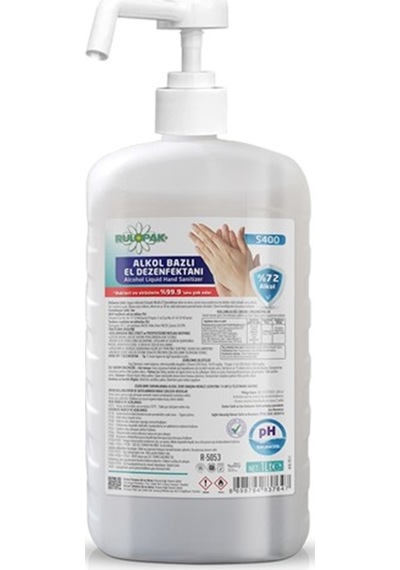 Rulopak Alkol Bazlı El Dezenfektanı - 1000 Ml - S400 (Sprey)