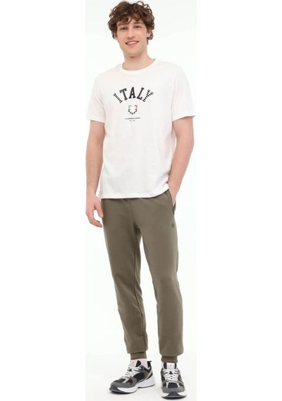 Lumberjack Ml Renato 11ıtl1030 5fx Beyaz Erkek T-shirt 101940309 Beyaz