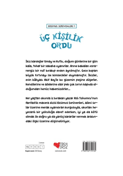 Can Çocuk - Üç Kişilik Ordu - 9789750719134