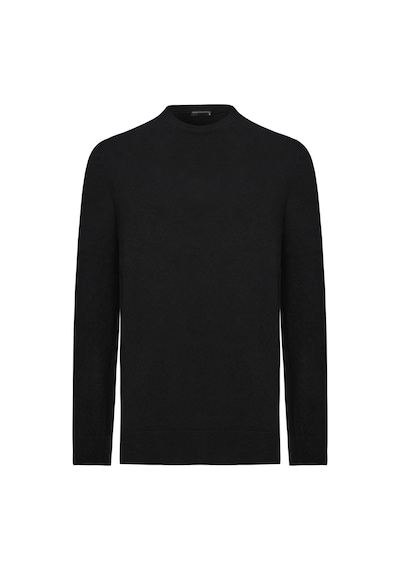Mudo Erkek Erkek Siyah Bisiklet Yaka Regular Fit Kazak 1255142