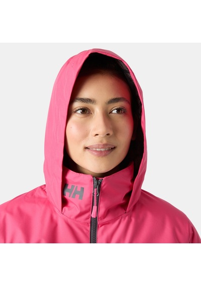 Helly Hansen W Crew Kapüşonlu Mıdlayer Polarlı Mont 2.0 Pembe