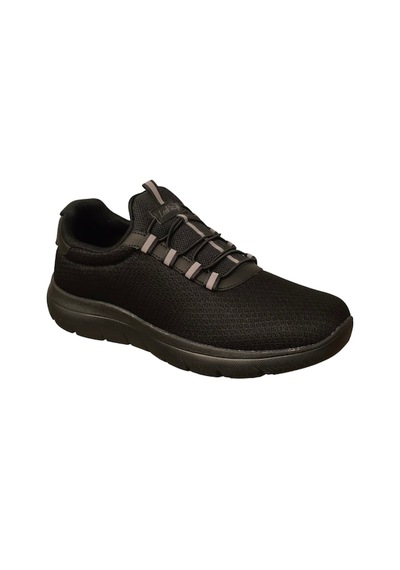 Look Life M26107 Erkek Büyük Numara Sneaker Ayakkabı Siyah