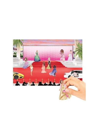 Top Model Glamour Sticker Dünyası Çok Renkli