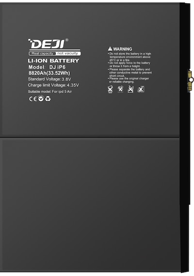 Apple Uyumlu iPad Air A1484 / A1474 / A1475 Batarya Mucize Batarya Deji