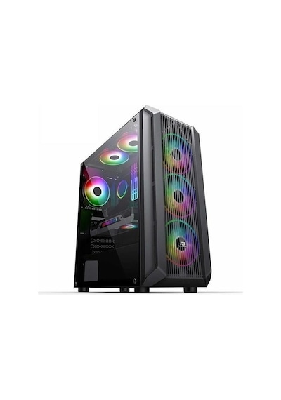 Powerboost PBH016BB ARGB USB 3.0 Mesh E-ATX Mid Tower Oyuncu Kasası