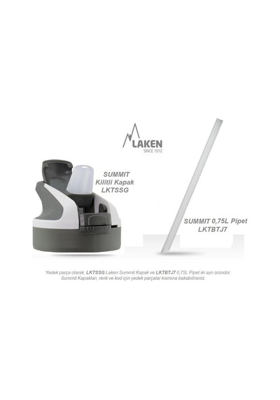 Laken Paslanmaz Çelik Termo Şişe Summit 0.75 L. Blue Lkts7A Std-Tek Renk