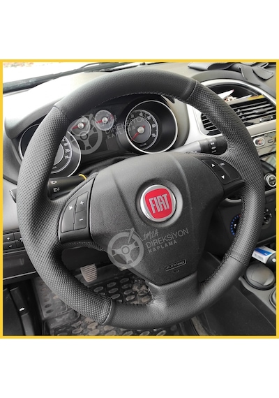 Fiat Linea (Tuşlu) Araca Özel Direksiyon Kılıfı