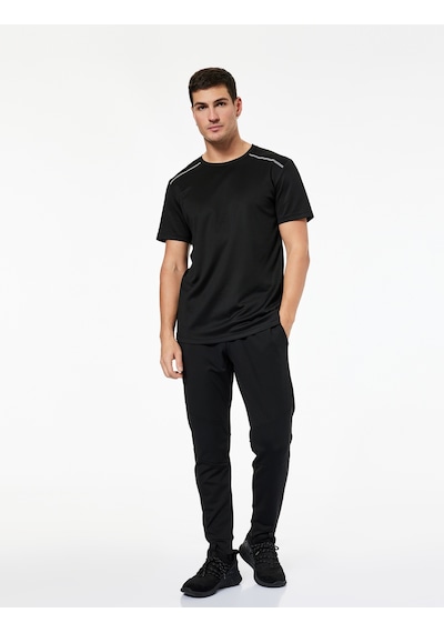 Koton Paçası Lastikli Beli Bağcıklı Cepli Jogger Spor Eşofman Altı Siyah 6wam40033nk Siyah Koton Paçası Lastikli Beli Bağcıklı Cepli Jogger Spor Eşofman Altı Siyah 6wam40033nk Siyah