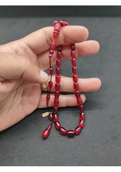 Başka Yerde Yok Furkan Gül Usta Eseri Halkalı İmame El Boy Yemen Zar Kehribar Sertifikalı 8327