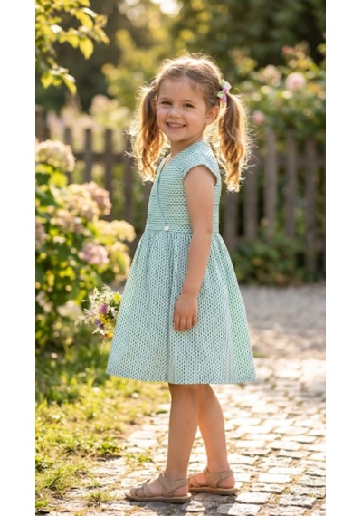 Cresh Kids Kız Çocuk Elbise Yeşil