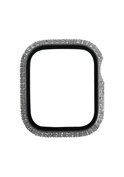 Watch 7 41mm Mkst Watch Gard 24 Kenarları Taşlı Sert Pc Kasa Ve Ekran Koruyucu - Renksiz