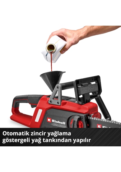 Einhell Expert GE-LC 18/25 Li Bl - Solo Kömürsüz Akülü Ağaç Kesme Makinesi