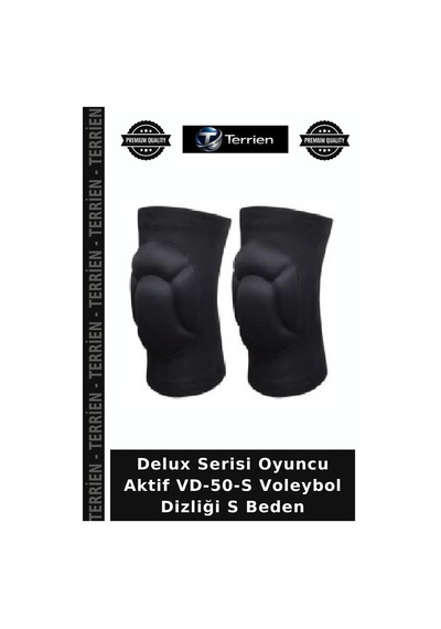 Delux Serisi Oyuncu Aktif Vd-50-s Voleybol Dizliği S Beden Çok Renkli