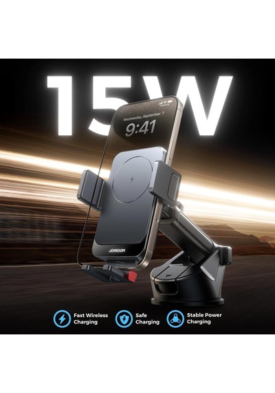 Joyroom Jr-zs241s Wıreless Araç İçi Şarj Telefon Tutucu Siyah Diğer