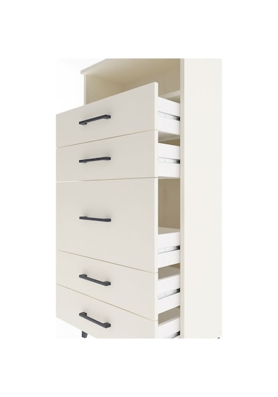 Arges Dolap Tek Raflı 5 Çekmeceli 60x30x134 Aytaşı-aytaşı Aytaşı
