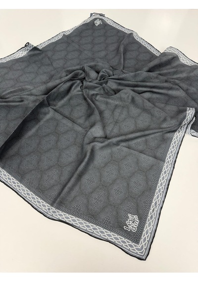 Levidor Lotus Desen Eşarp - 06107 Gri-10