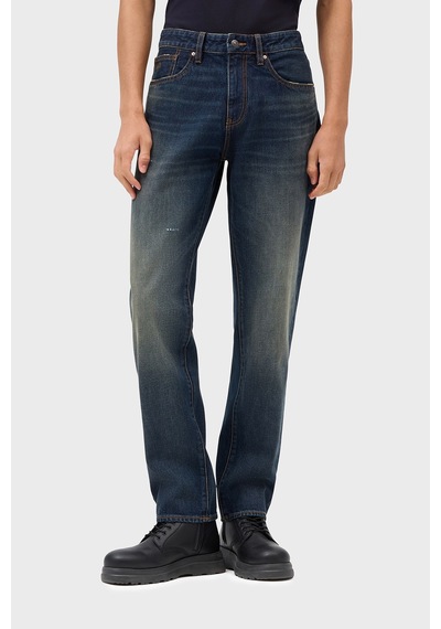 Armani Exchange %100 Pamuk Straight Fit Normal Bel Jeans Erkek Kot Pantolon Xm000069 Af28151 Mb010 Lacivert Armani Exchange %100 Pamuk Straight Fit Normal Bel Jeans Erkek Kot Pantolon Xm000069 Af28151 Mb010 Lacivert