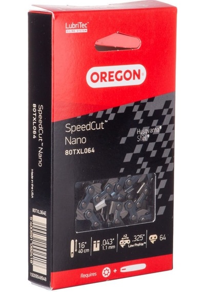 Oregon 80txl064e Nano Motorlu Testere Zinciri 32 Diş 3/25 Köşeli