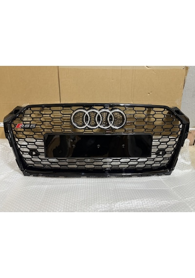 Audi A5 Rs5 Ön Panjur Piano Black 2017-2019 Arası Uyumlu
