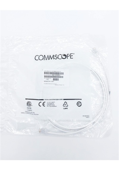 COMMSCOPE 10FT 3MT BEYAZ İNCE PATCH CORD 08F010