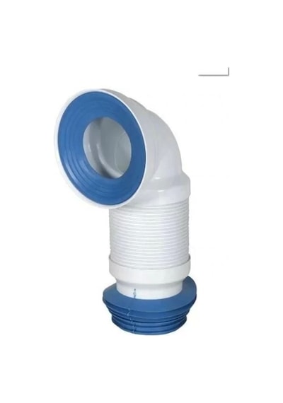 Dirsekli Körüklü Kada 100 mm(CLZ)